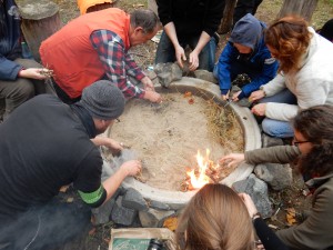Feuer machen für Familien