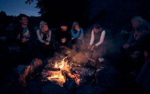 Lagerfeuer Wildnispädagogik Fortbildung Wurzeltrapp Wildnisschule